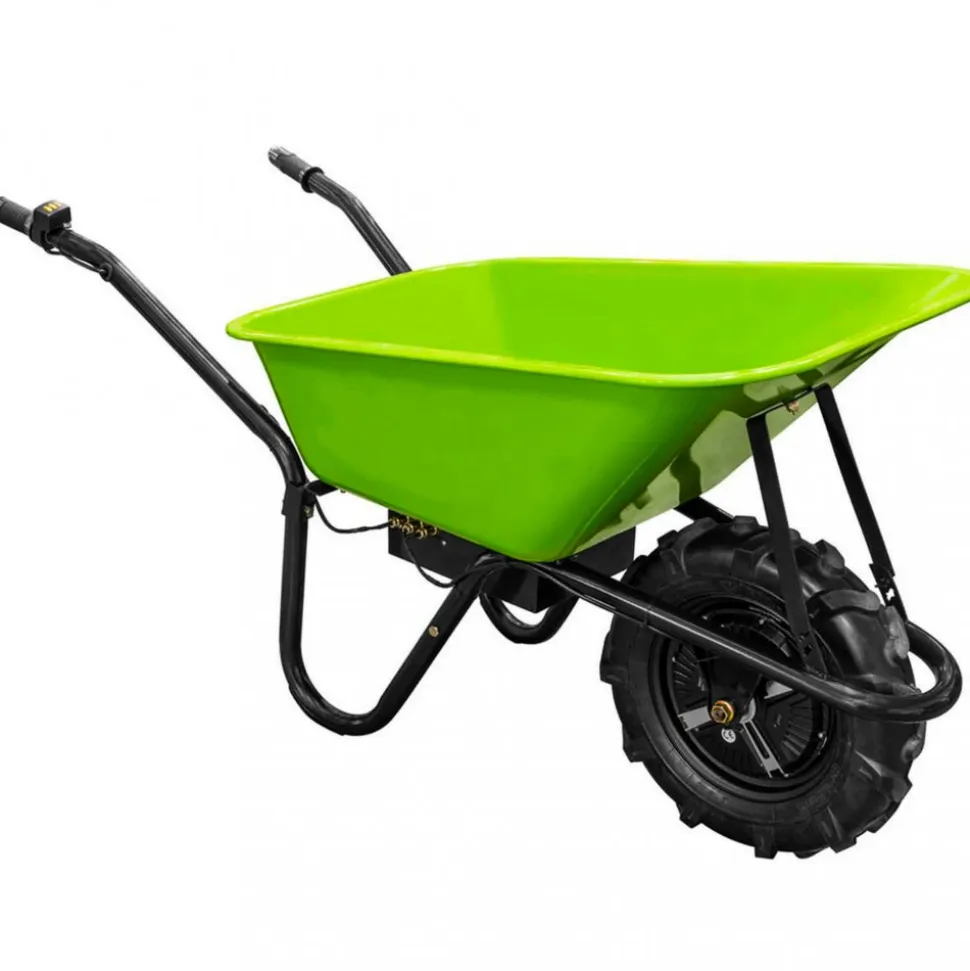 Eldriven skottkärra 550W | 150kg lastkapacitet