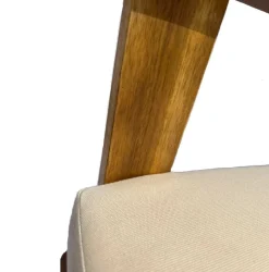 Elegant lounge grupp | Akacia trä | Modern design | Toronto