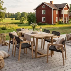 Elegant matgrupp | Sex sittplatser | Modern design och högkvalitativa material | Alex