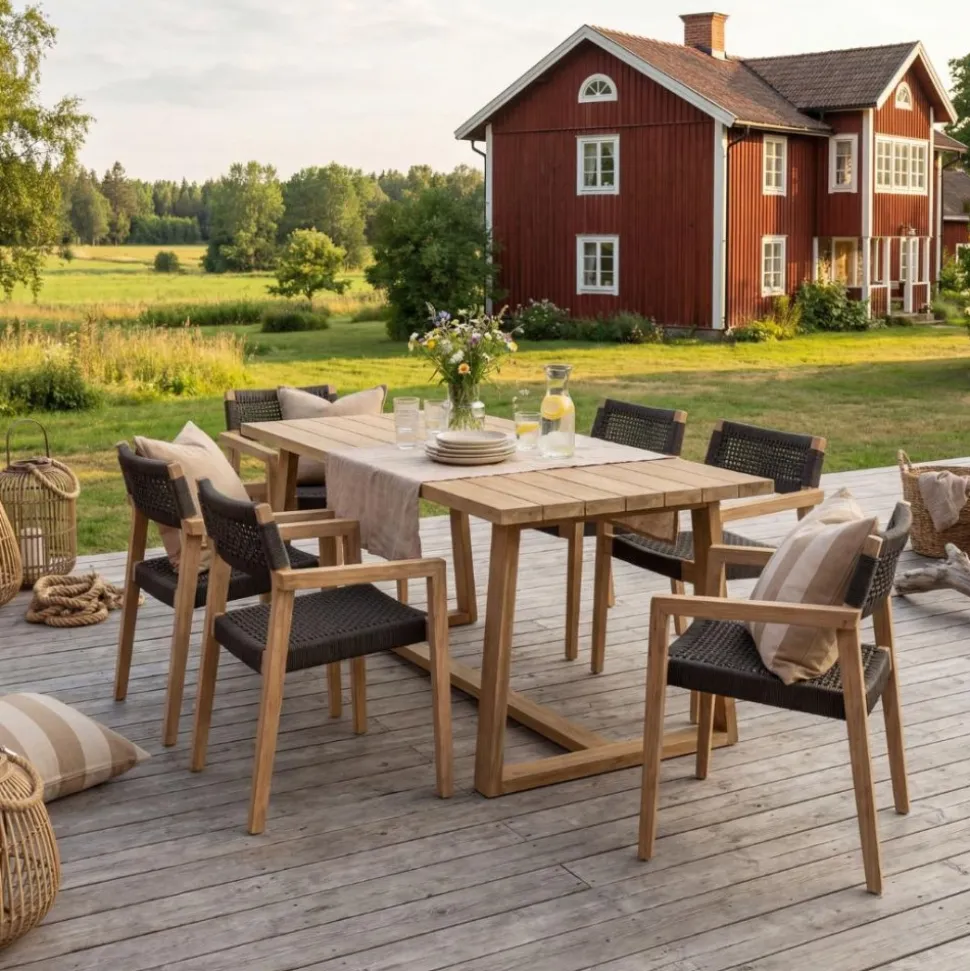 Elegant matgrupp | Sex sittplatser | Modern design och högkvalitativa material | Alex