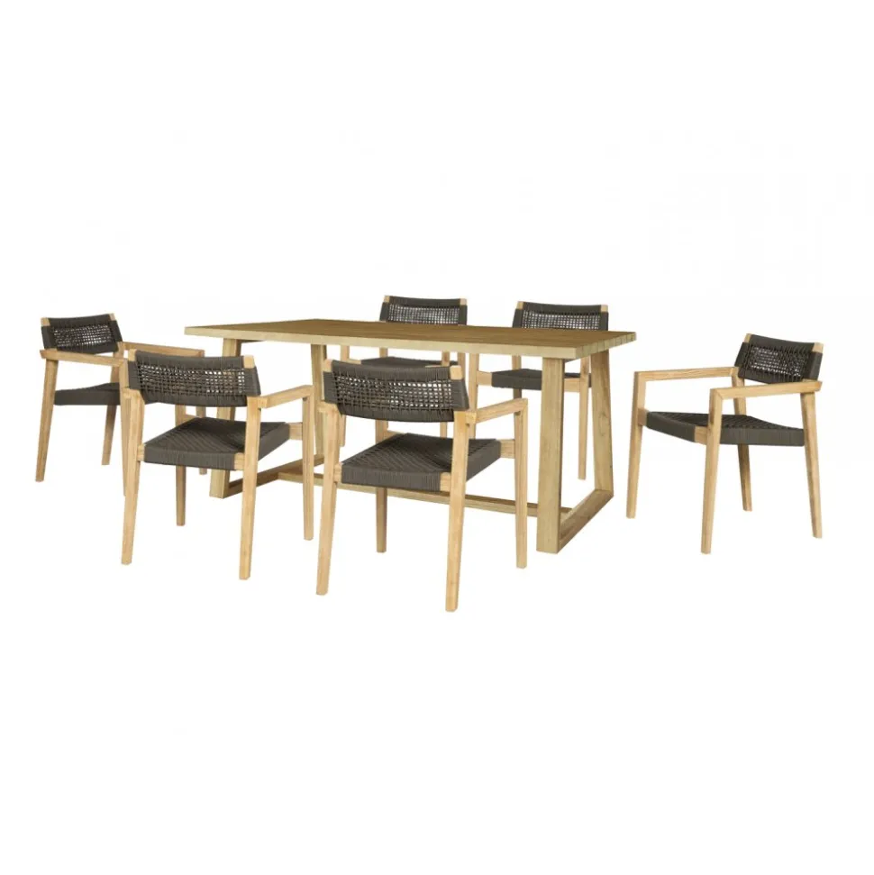 Elegant matgrupp | Sex sittplatser | Modern design och högkvalitativa material | Alex