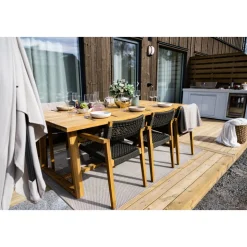 Elegant matgrupp | Sex sittplatser | Modern design och högkvalitativa material | Alex