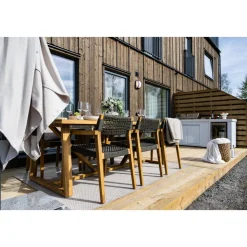 Elegant matgrupp | Sex sittplatser | Modern design och högkvalitativa material | Alex