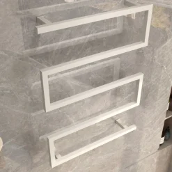 Elektrisk handdukstork 60x80x12cm | Vit