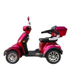 Elektrisk 4-Hjuls Promenadscooter | Tyst & Kraftfull