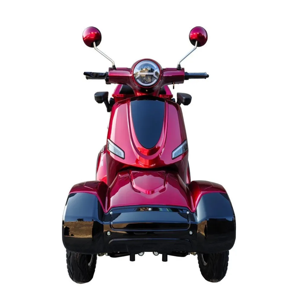 Elektrisk 4-Hjuls Promenadscooter | Tyst & Kraftfull