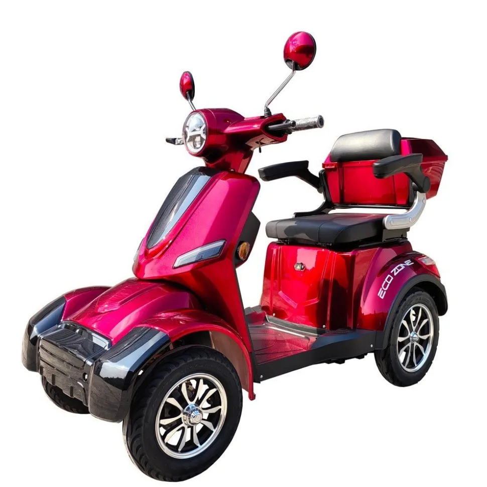 Elektrisk 4-Hjuls Promenadscooter | Tyst & Kraftfull