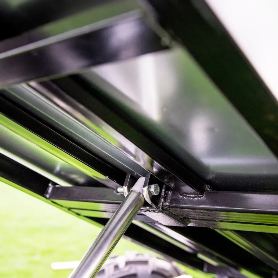 Elektroniskt tippbart ATV-släp | Linjärt ställdon
