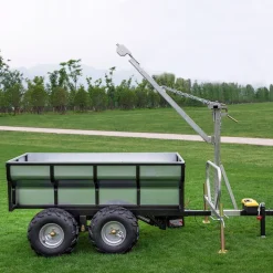 Elektroniskt tippbart ATV-släp | Linjärt ställdon