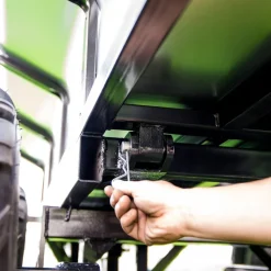Elektroniskt tippbart ATV-släp | Linjärt ställdon
