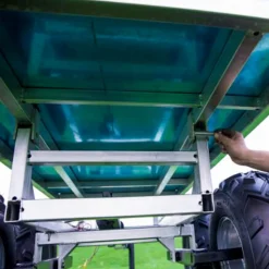 Elektroniskt tippbart ATV-släp | Linjärt ställdon