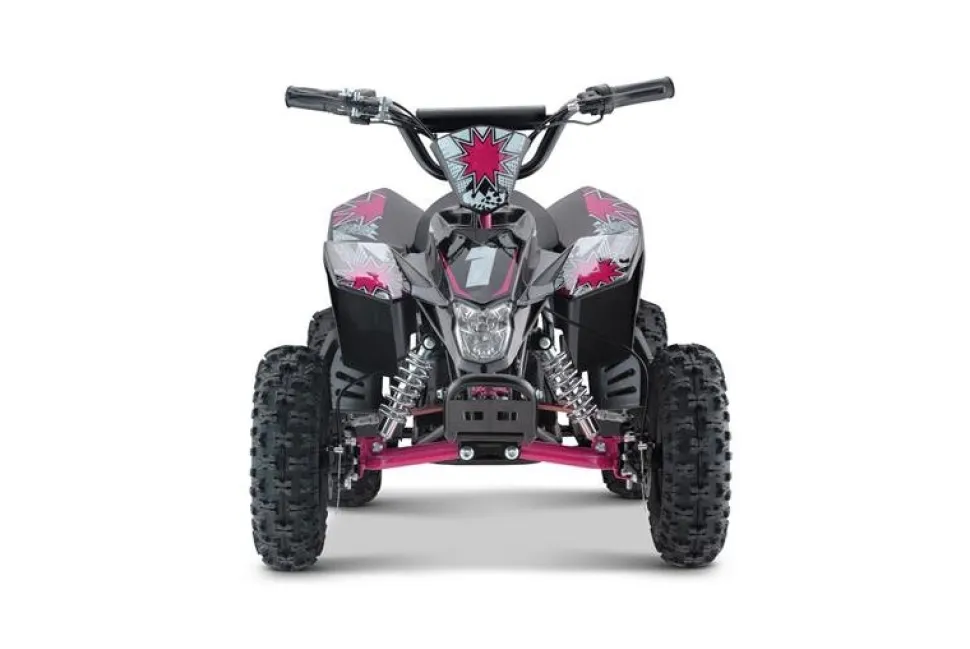 El fyrhjuling | ATV för barn 1000W | Rosa/svart