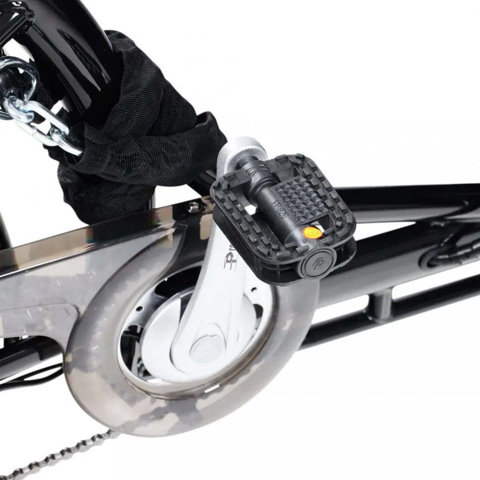 El-lådcykel - 17Ah batteri - Svart trälåda
