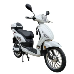 Elmoped 500W | 48V 20Ah batteri | Upp till 45 km räckvidd | Moped klass 2 | Tyst & kompakt för stadskörning
