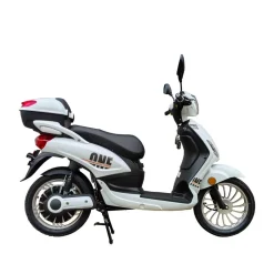 Elmoped 500W | 48V 20Ah batteri | Upp till 45 km räckvidd | Moped klass 2 | Tyst & kompakt för stadskörning