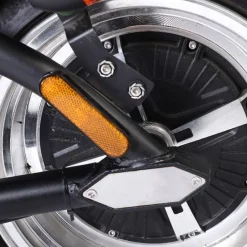Elscooter Båge 2000W  Röd | Registrerbar Moped Klass I | 45 km/h