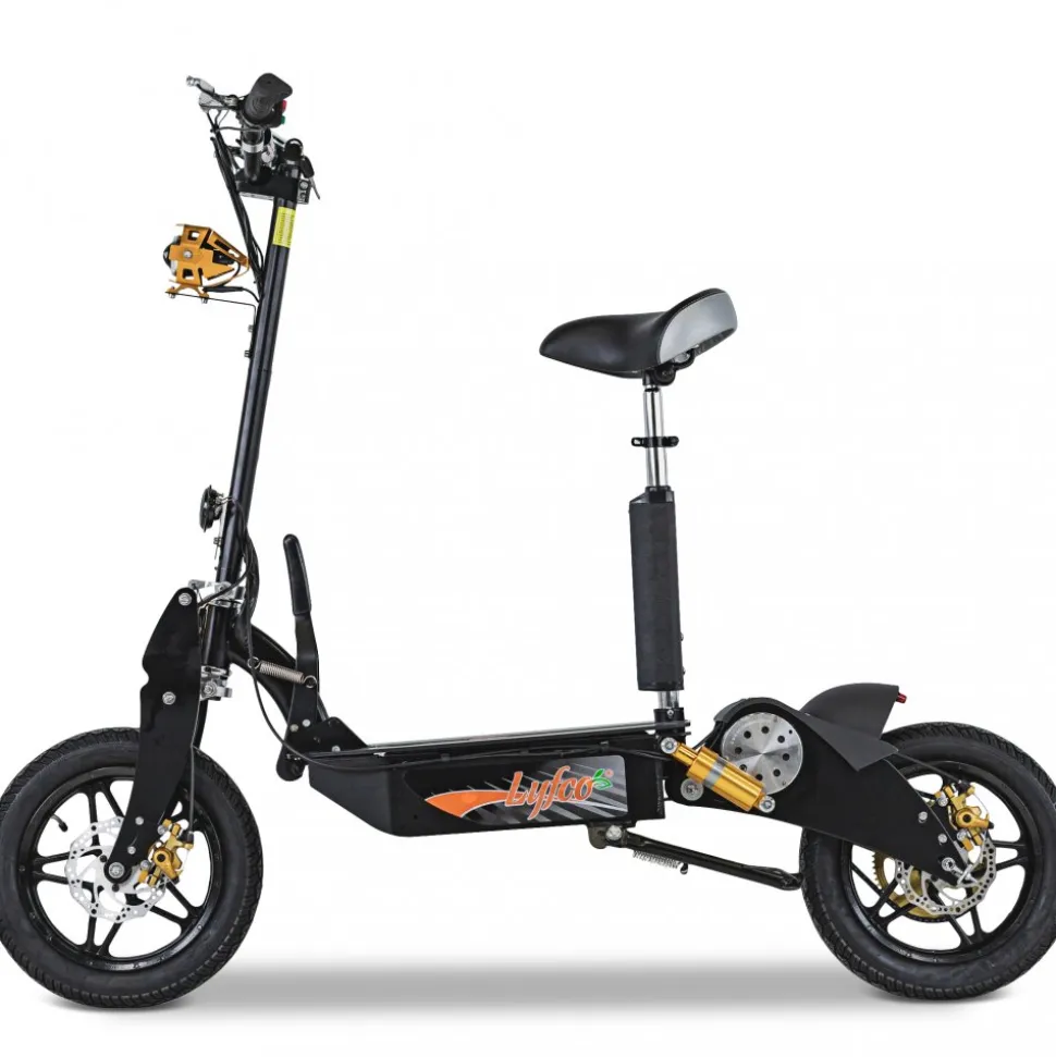 Elscooter 3000W Premium | 60 km/tim | Ståplatta i aluminium | Lyfco