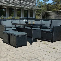 Exklusiv loungegrupp | Inbyggd förvaring | Lyfco Tanumshede