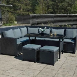 Exklusiv loungegrupp | Inbyggd förvaring | Lyfco Tanumshede