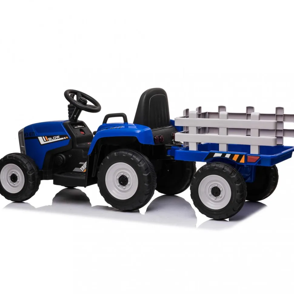 Farmer truck XXL med släp - Elbil för barn