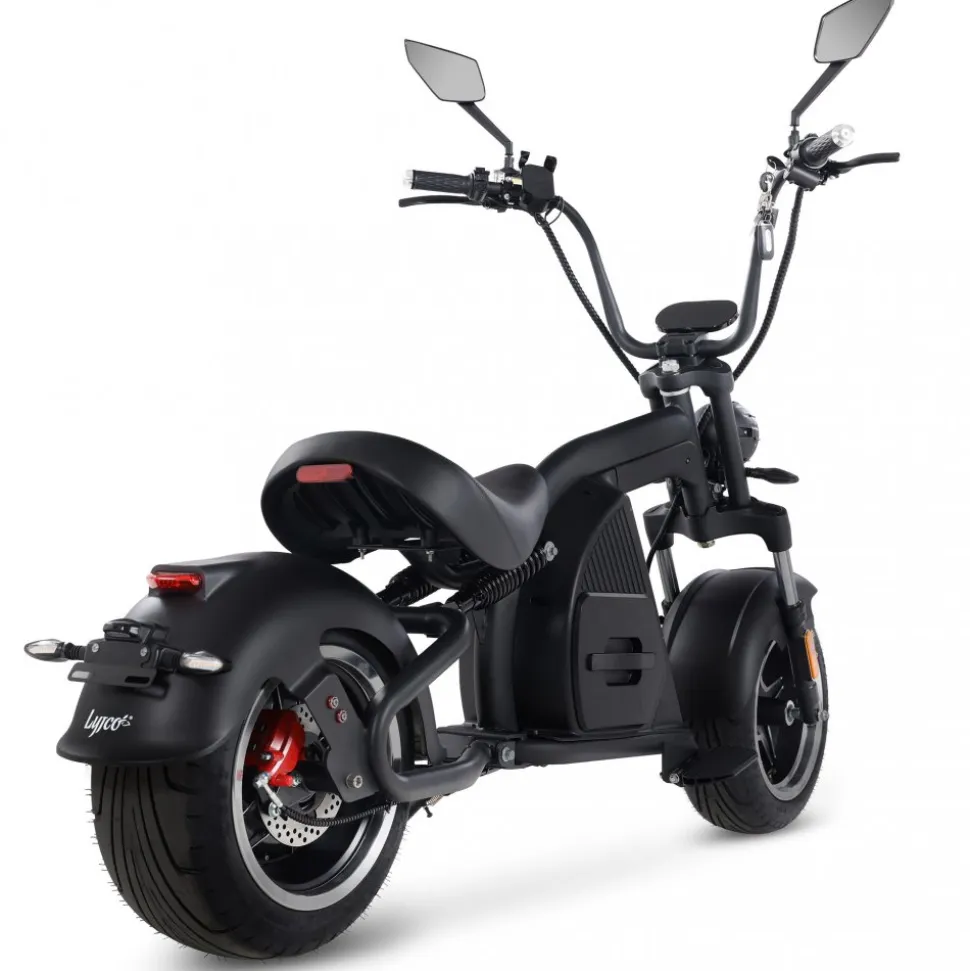 Fatscooter Bobber 2000W | LG Litiumbatteri | Borstlös motor | Lyfco