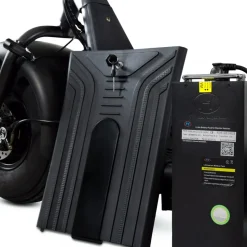 Fatscooter 2000W LG litiumbatteri - 13 Ah | Mattsvart | Lyfco