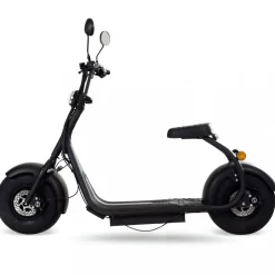 Fatscooter 2000W LG litiumbatteri - 13 Ah | Mattsvart | Lyfco