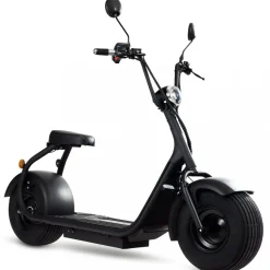 Fatscooter 2000W LG litiumbatteri - 13 Ah | Mattsvart | Lyfco