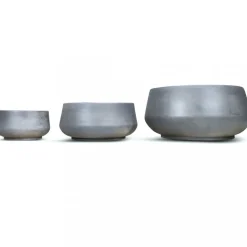 Fiberarmerade utekrukor | 3-pack | Mörkgrå