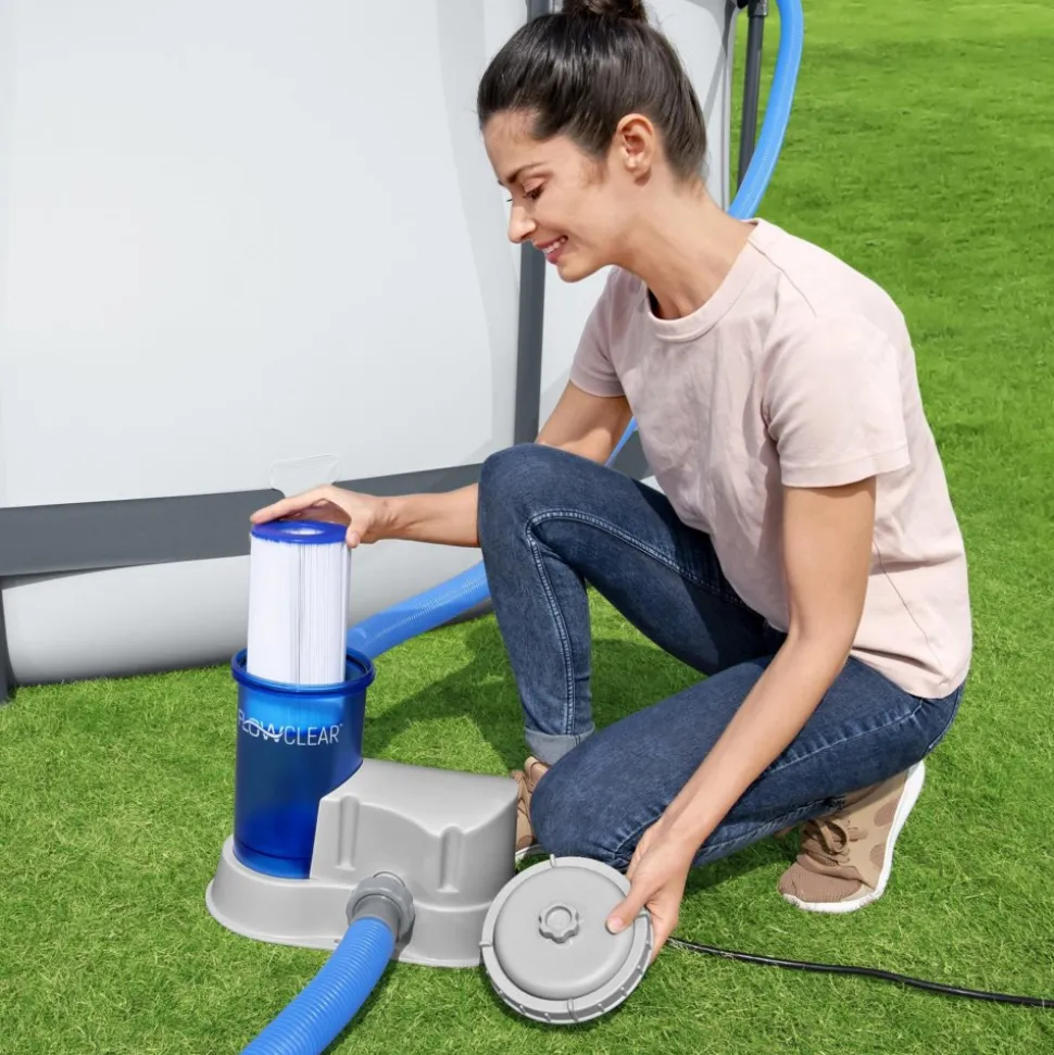 Filterpump till ovanmarkpool | 1,1m3 - 31,7m3 | Bestway Flowclear