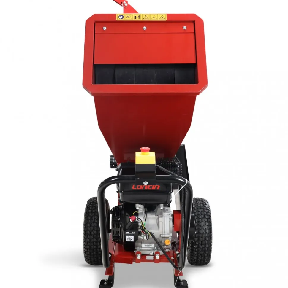 Flismaskin/Flishugg 13Hk Loncinmotor | Extra stort inkast
