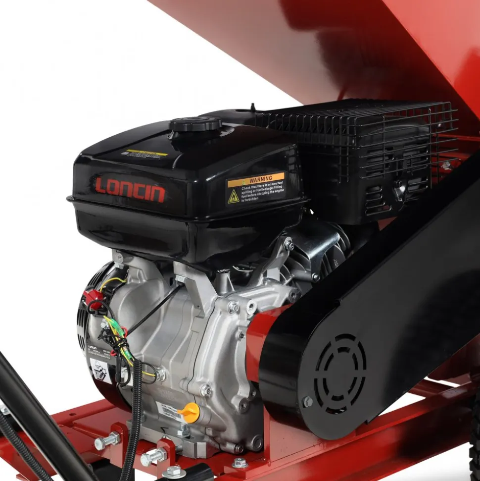Flismaskin/Flishugg 13Hk Loncinmotor | Extra stort inkast