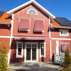 Fönstermarkis 100cm | Elektrisk motor & fjärrkontroll | Metalcraft
