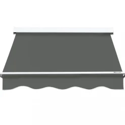 Fönstermarkis 120cm | UV-beständig akrylväv | Metalcraft