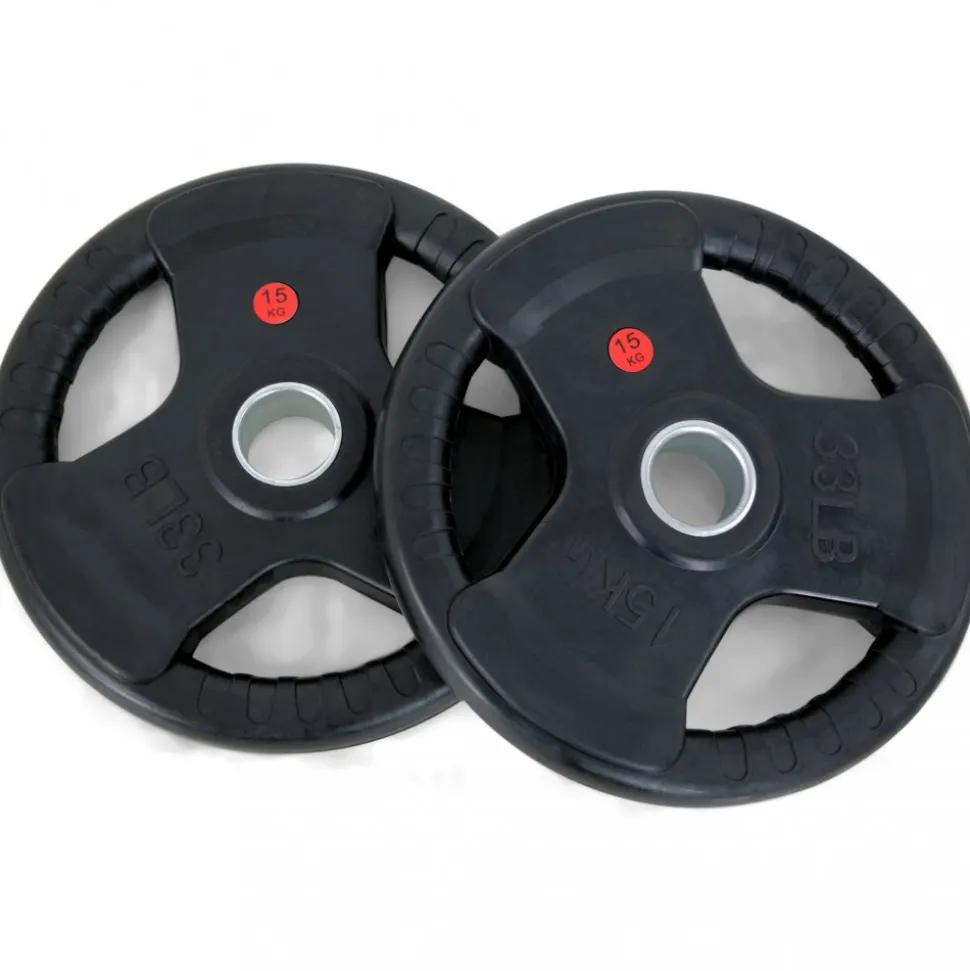 Fria vikter 2x15kg, 50mm | Passar till skivstång