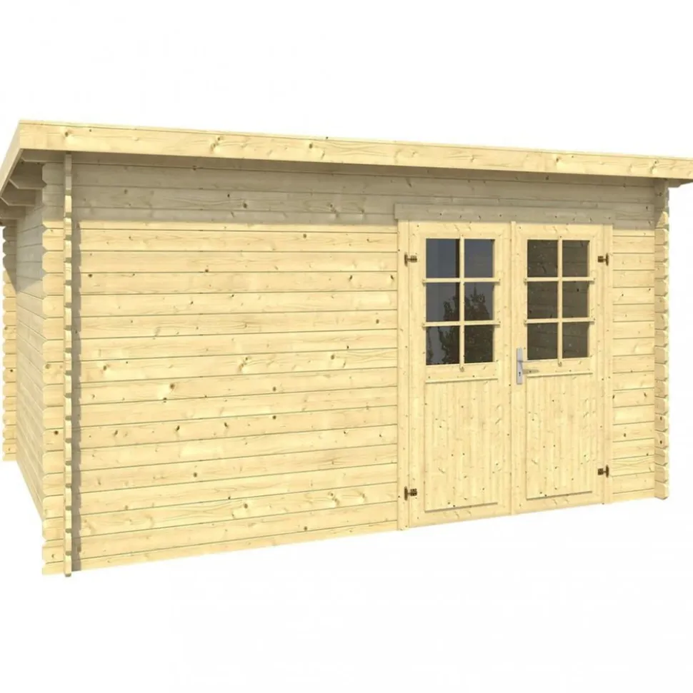 Friggebod 11,7m² | Nordisk gran | Adalina 28