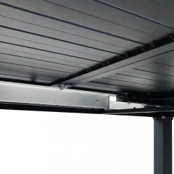 Förlängningsbart bord i aluminium 180-240cm | 8 positionsstolar