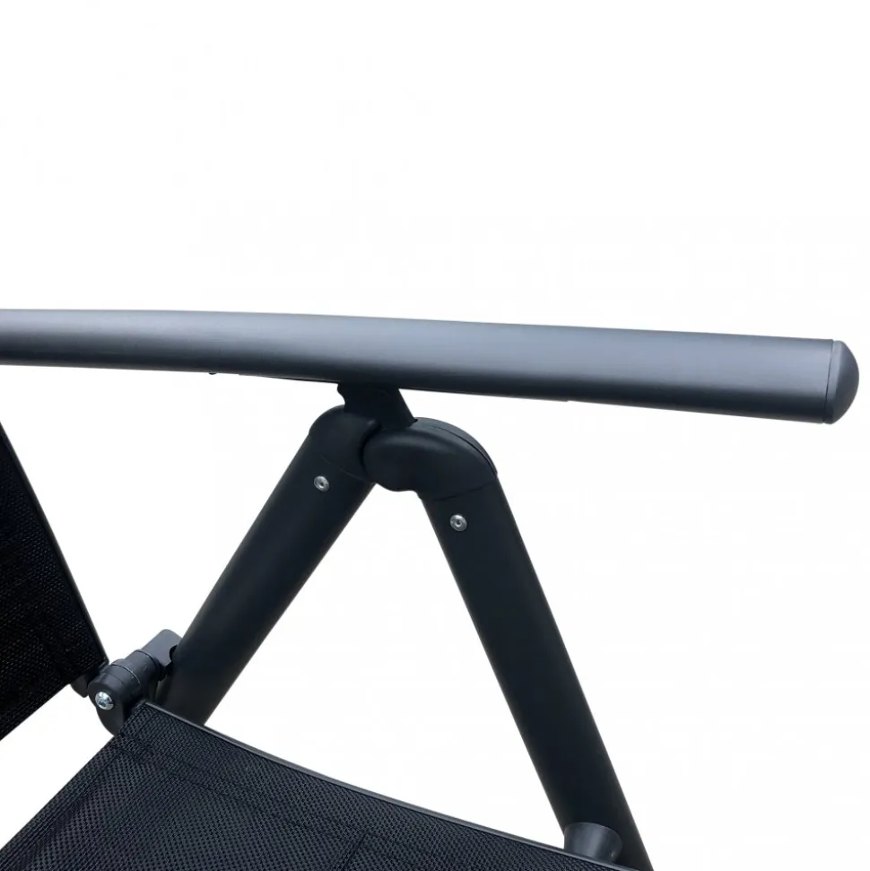 Förlängningsbart bord i aluminium 180-240cm | 8 positionsstolar