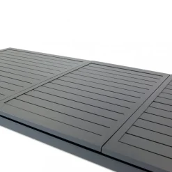 Förlängningsbart bord i aluminium 180-240cm | 8 positionsstolar