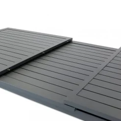 Förlängningsbart bord i aluminium 180-240cm | 8 positionsstolar