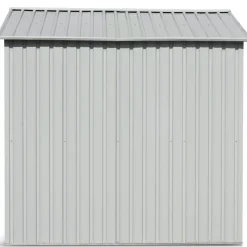 Förråd och redskapsbod 5,3m² | Skjutdörr | Med bas | Vit