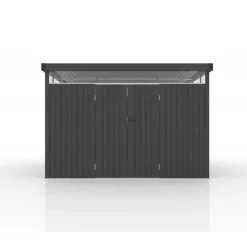 Förråd & redskapsbod 7,8 m² | Dubbla dörrar | Stål | 3x2,6 m