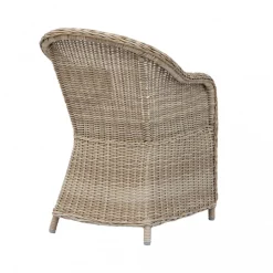 Fåtölj 2-pack i konstrotting | Natur | 59×69×85 cm | Metallstomme | Mercury