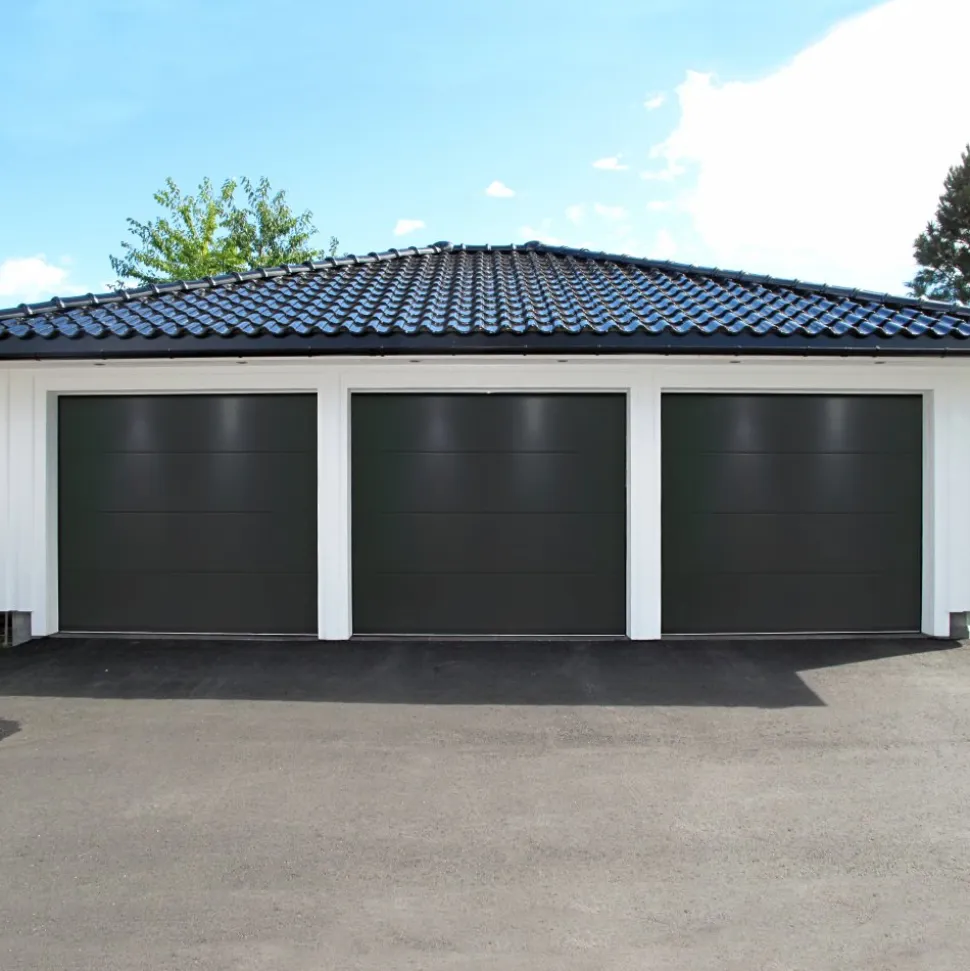 Garageport Takskjutport med fjärrstyrning | 2,4m bred