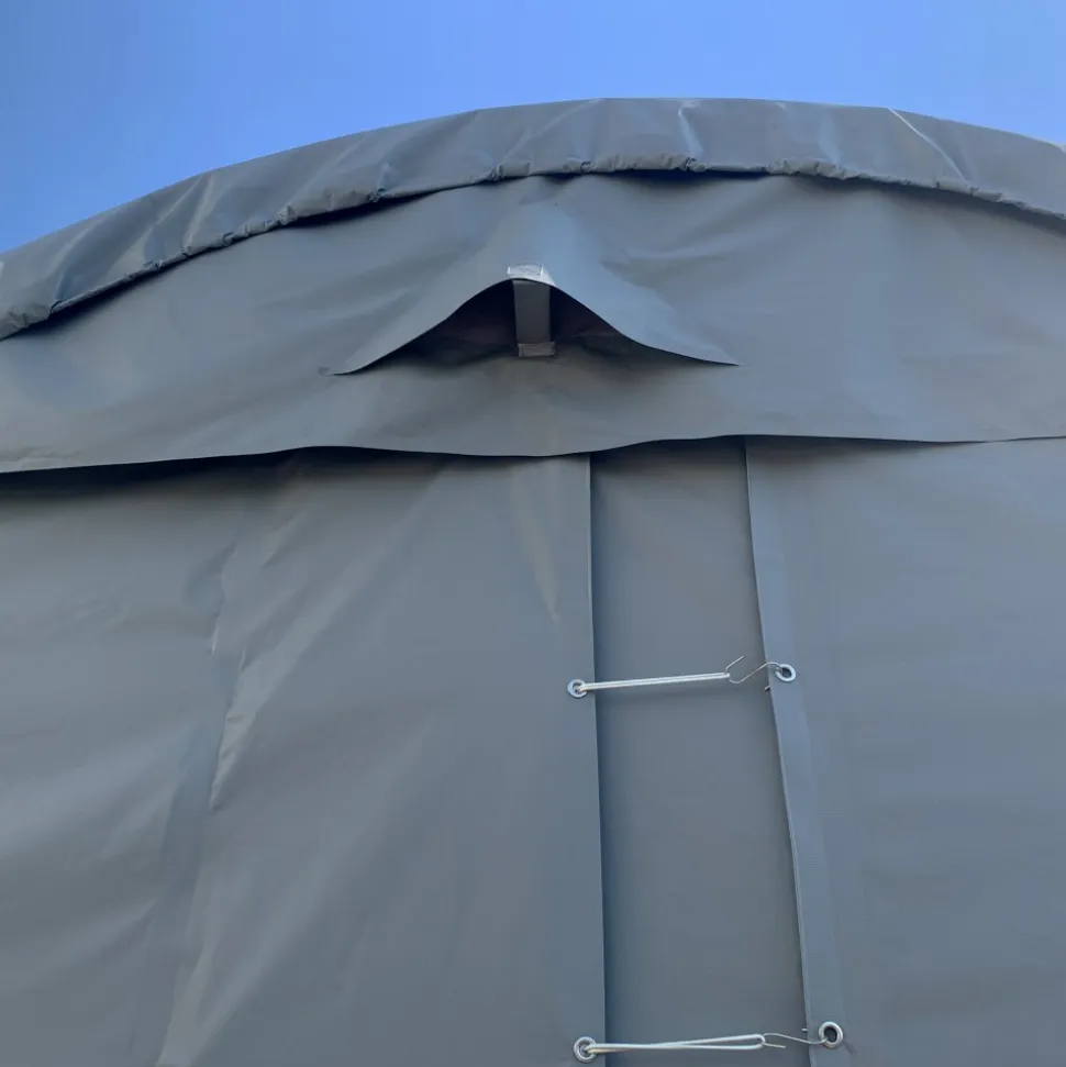 Garagetält 3,5x7,5m | 26,2m² för husbil, husvagn & båt
