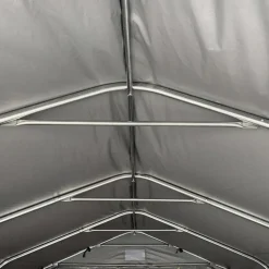 Garagetält 3,6x4,8m | 17,3m² - 500g/m² | PVC - Grå