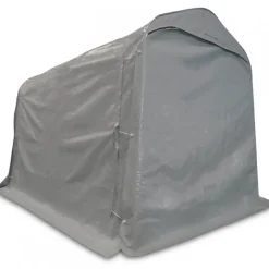 Garagetält 2,4x3,6m | 8.6m² - 500g/m² | PVC - Grå