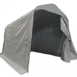 Garagetält 2,4x3,6m | 8.6m² - 500g/m² | PVC - Grå