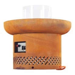 Gasoldriven eldstad i cortenstål | För utomhusmiljö | Dorotea