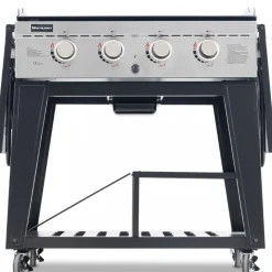 Gasoldrivet stekbord 16 kW | 4 rostfria brännare | Lockhart